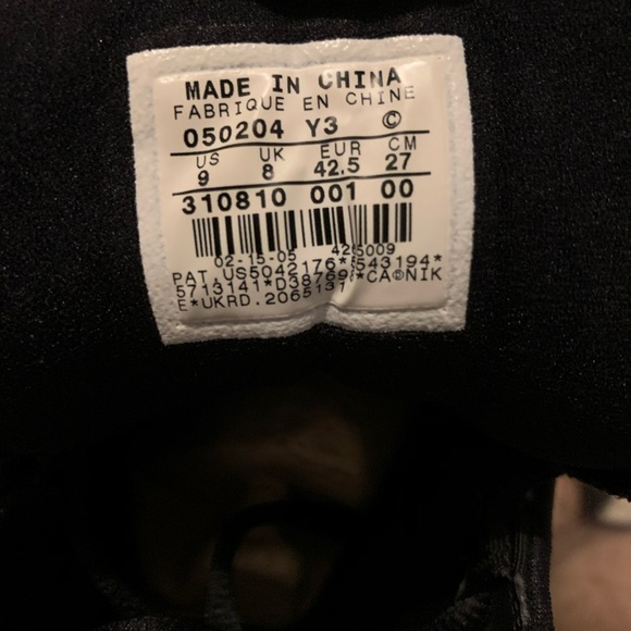 2005 AJ13 Low sz 9 Black/Maize main image 6